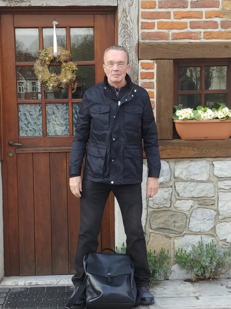 Bernd Scherer ist startklar für den BrainWalk